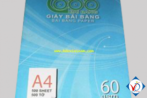 Giấy A4 BB vỏ xanh có tem