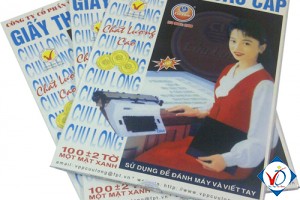 Giấy than Cửu Long xanh