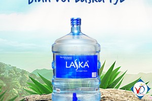 Nước Laska bình 19l