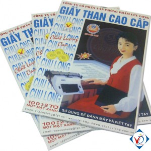 Giấy than Cửu Long xanh
